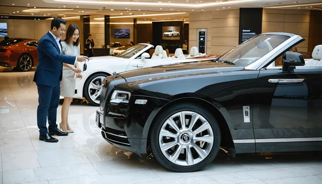 Carros de luxo seminovos investimento