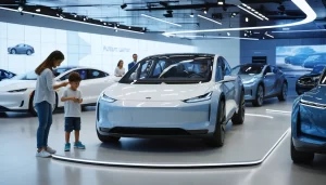 Crescimento de híbridos e elétricos