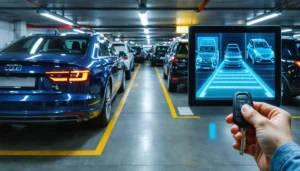 Sensores transformam estacionamento eficiente